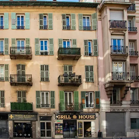 #25 Staywizus - 2bdr Port, 5min From The Old Town Balcony, Ac & Wifi Nizza